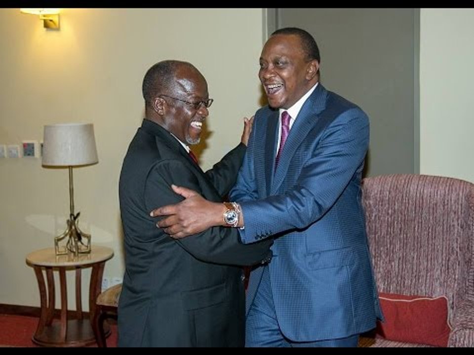 Uhuru, regional leaders at Magufuli inauguration