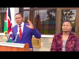 Governor Mutua suspends 2 ministers in major changes
