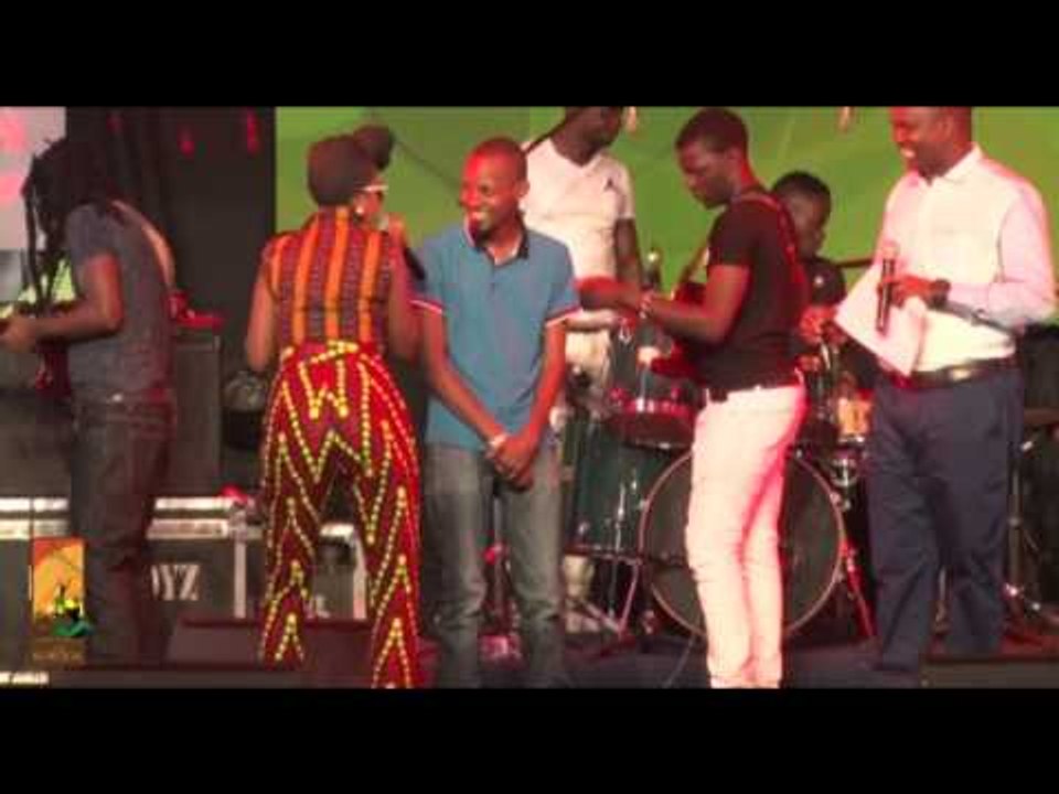 Comedian J.B Masanduku 'break dances' LIVE on stage at The Koroga Festival
