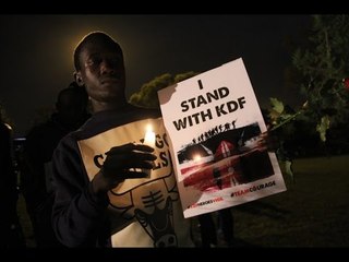 Kenyans keep vigil in honour of fallen KDF heroes at Uhuru park
