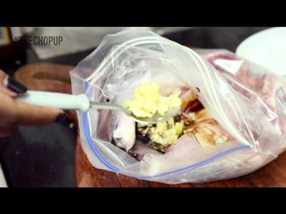 The chop up: How to make a sweet and spicy marinate in under 1 minute