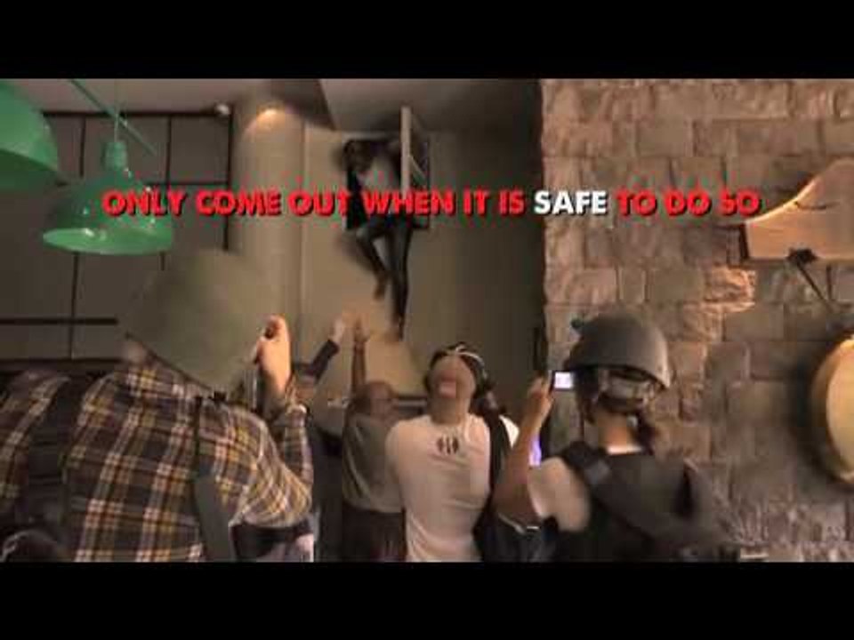 Survival plan during a terror attack