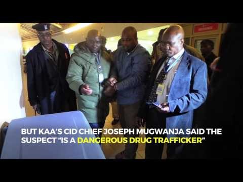 Kenyan drug suspect deported from Madagascar arrives in Nairobi