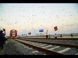 President Kenyatta flags first cargo train off SGR tracks