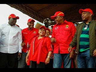 'They have been using the county government money to campaign,' says Uhuru