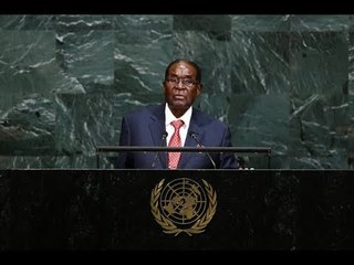 Mugabe at UN stands up to ‘Giant Gold Goliath’ Trump