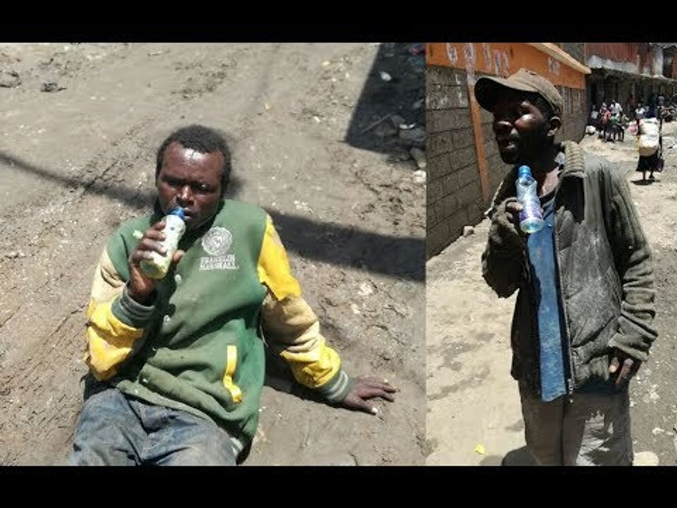 Traders thrive as street children inhale adhesives to the grave