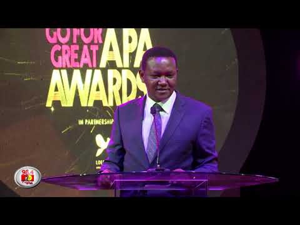 Alfred Mutua makes fun of Mike Sonko's "tweng" | APA Awards