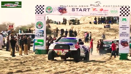 Tundra Toyota Shabab Haider Qualifying Thal Offroad Rally 2017
