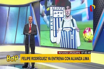 Alianza Lima: Felipe Rodríguez ya entrena con el cuadro 'íntimo'