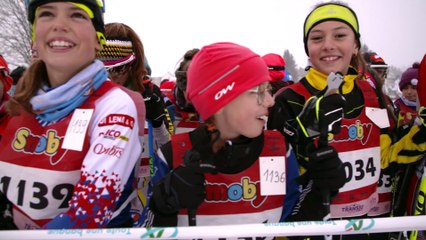 Plus de 2500 jeunes fondeurs sous les flocons à la Transjeune