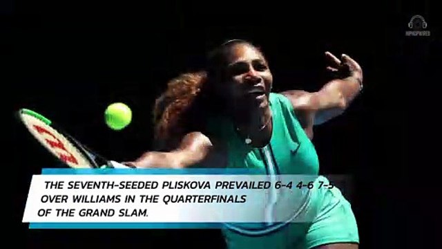 Serena Williams Upset by Karolina Pliskova at Australian Open
