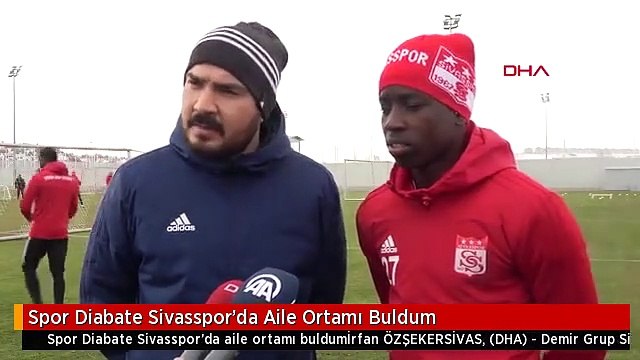 Spor Diabate Sivasspor'da Aile Ortamı Buldum