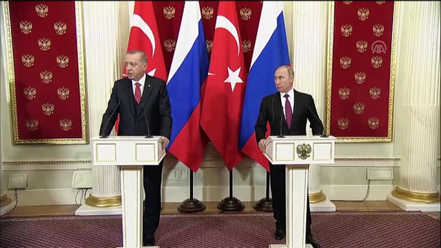 Erdoğan: 'Güvenli bölge olayı, terörden arındırılmış bir bölge hassasiyetidir' - MOSKOVA