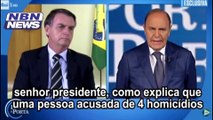 Bolsonaro em entrevista a Rede de Tv Italiana Rai diz que visitará o pais em 8 de Maio