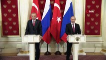 - Erdoğan-Putin Ortak Basın Toplantısı- Cumhurbaşkanı Recep Tayyip Erdoğan:- “İdlib'de Ter