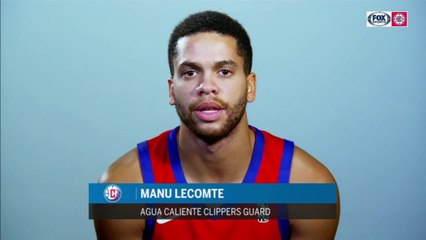 Fox Sports West: Clippers' Manu Lecomte Discusses Journey From Belgium to NBA G League