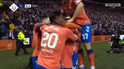 Jermain Defoe Goal - Kilmarnock 0 - 1 Rangers (Full Replay)