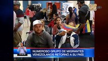 El avión presidencial de Venezuela, es usado para  retornar a un grupo de migrantes