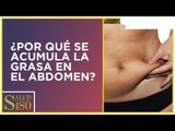 ¿Por qué se acumula grasa en el abdomen? | Salud180