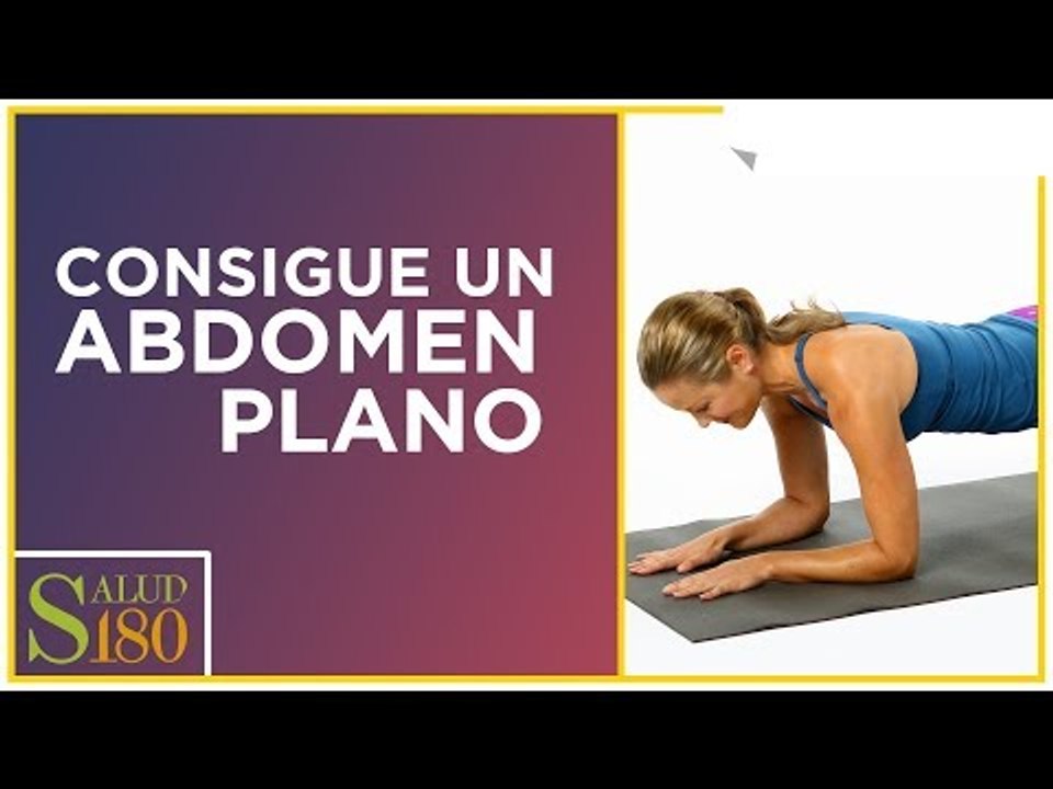 Logra un abdomen plano con lagartijas | Salud180