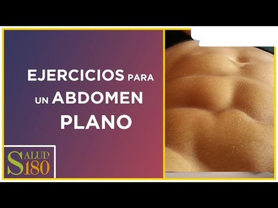 Ejercicios fáciles para abdominales perfectos  | Salud180