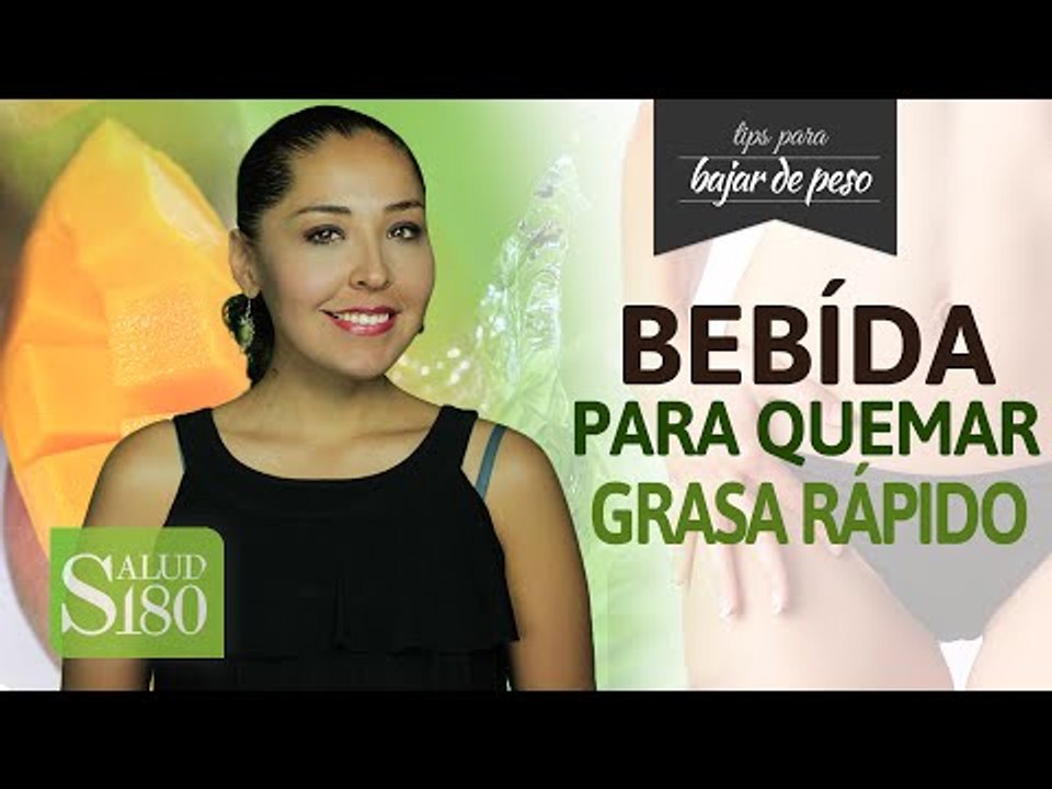 Quema grasa rápido tomando esta bebida | Salud180