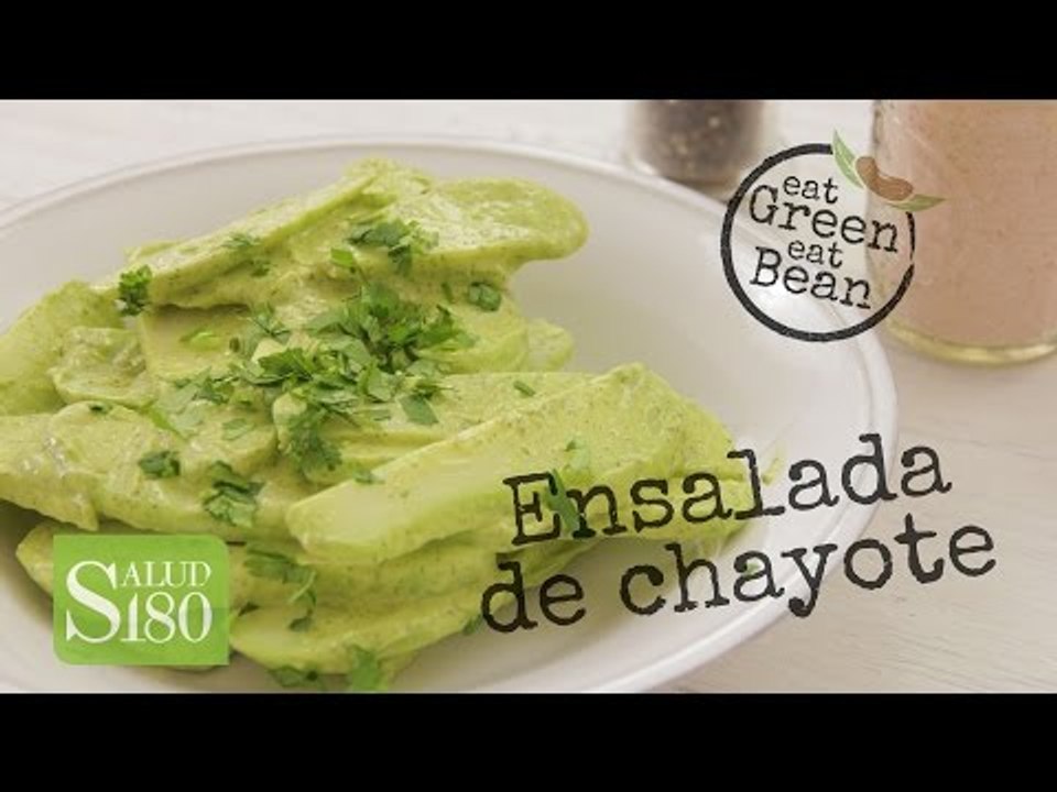 Piel radiante con ensalada de chayote | Salud180