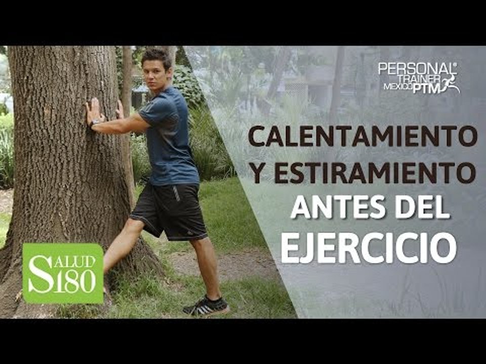 Calentamiento y estiramiento para hacer ejercicio | Salud180