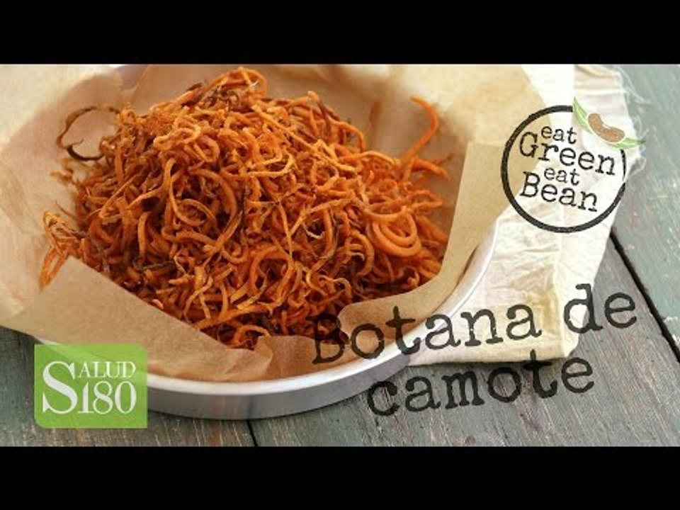 Botana de camote | Eat Green Eat Bean