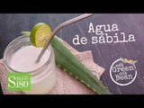 Agua de sábila para bajar de peso y eliminar toxinas| Eat green eat bean
