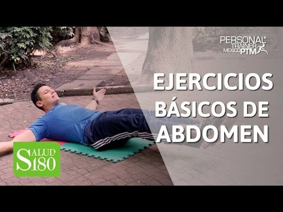 ¿Cómo marcar el abdomen con 3 ejercicios básicos? | Salud180