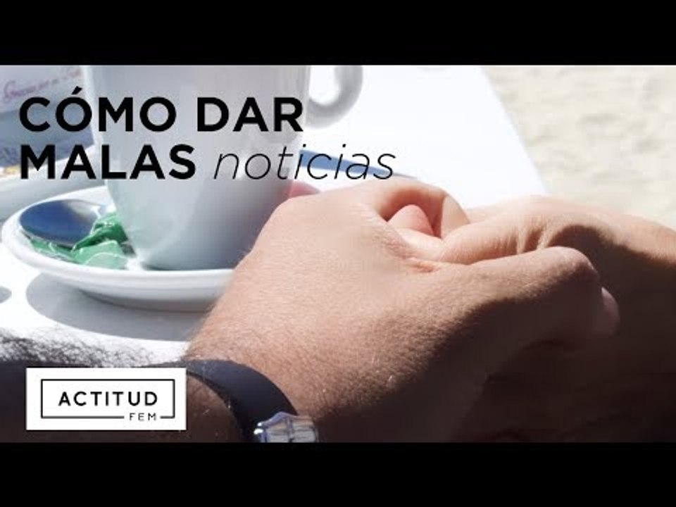¿Cómo darle malas noticias a nuestros hijos? | ActitudFEM