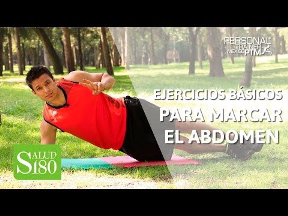 ¿Cómo fortalecer el abdomen con 4 ejercicios básicos? | Salud180