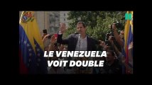 Le moment où Juan Guaido s'est proclamé 