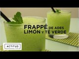 Frappé de Ades limón con un toque de té verde | ActitudFEM