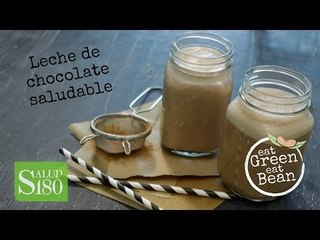 Cómo hacer leche de chocolate saludable | Eat Green Eat Bean