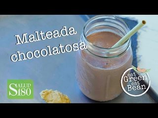 Malteada chocolatosa súper nutritiva | Eat Green Eat Bean