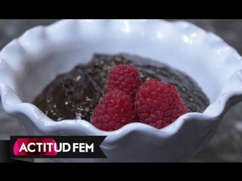 Mousse vegano de chocolate | ActitudFEM