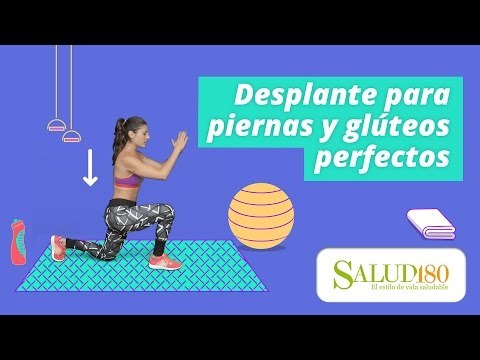Desplante para piernas y glúteos perfectos | Muévete | Salud180