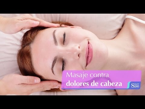 Masaje contra dolores de cabeza | Relájate | Salud180