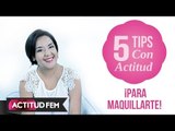 ¿Cómo podemos adelgazar con maquillaje? ¡5 tips infalibles! | ActitudFEM