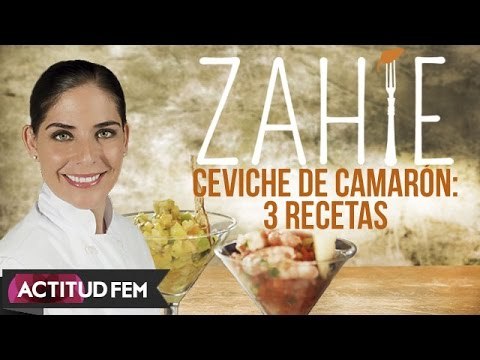 Tres recetas fáciles usando camarones | Zahie en su cocina