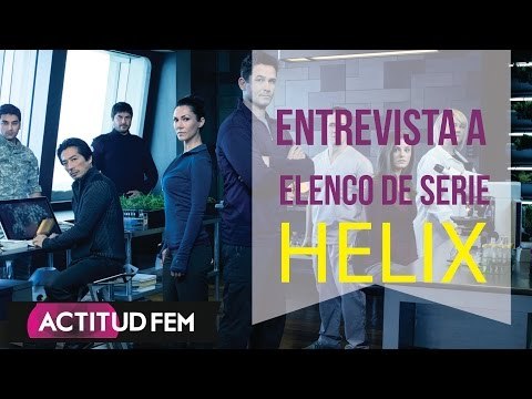 Entrevista a elenco de serie Helix | Entrevista FEM | ActitudFEM