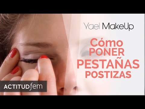 Cómo poner PESTAÑAS POSTIZAS | ActitudFEM