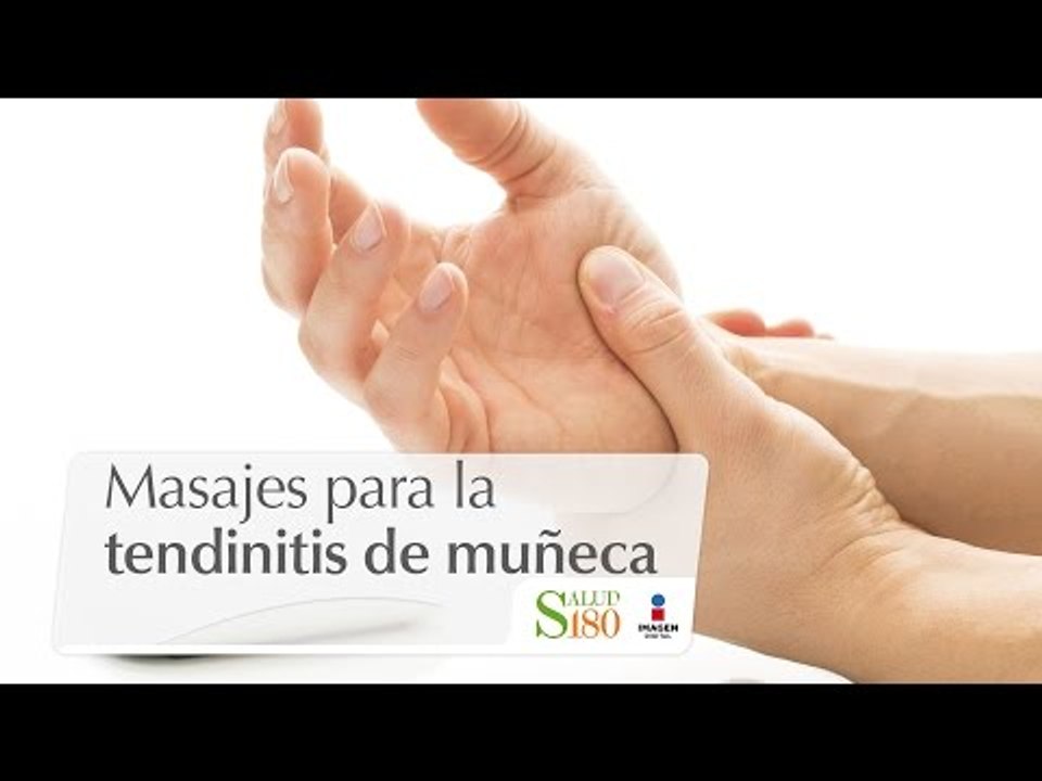 Masaje para la tendinitis de muñeca | Relájate | Cortos por Salud180