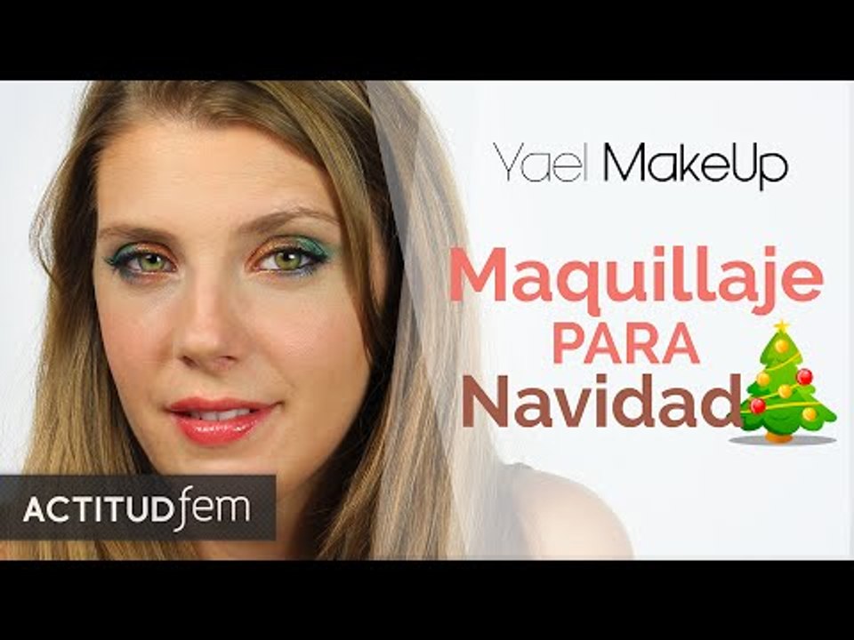 Maquillaje fácil y rápido para Navidad | ActitudFEM
