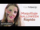 Maquillaje para Halloween sin gastar dinero | ActitudFEM