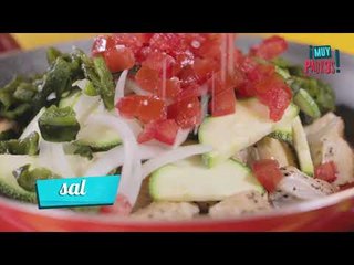 Calabacitas con pollo | Recetas Deliciosas