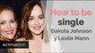How to be single: Dakota Johnson y Leslie Mann | Entrevista a Dakota Johnson | Showbiz